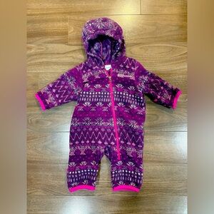 Columbia 0-3 months infant fleece bunting suit